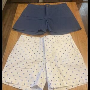 Lot Of 2 Women’s Shorts NWT Summer Shorts Tommy Hilfiger Banana Republic Size 2
